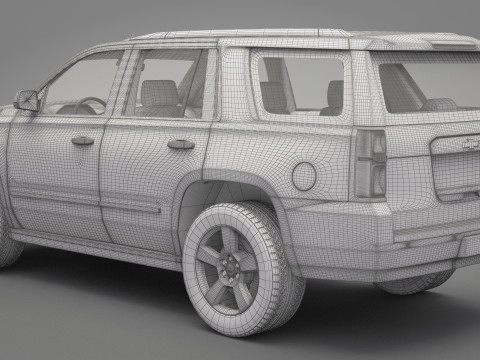 Generic Chevrolet SUV Modelo 3D