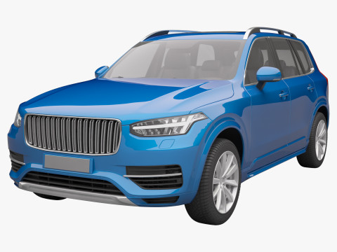Generic SUV 01 3D Model