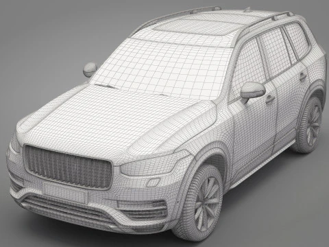 Generic SUV 01 3D Model