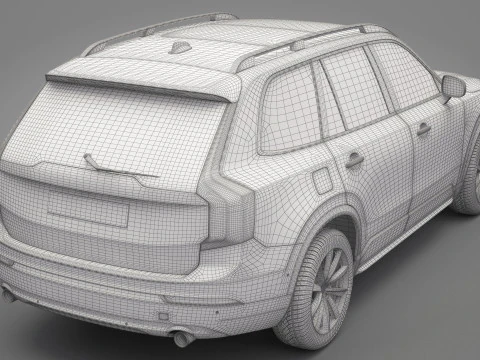 Generic SUV 01 3D Model
