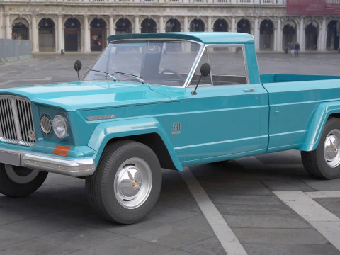 Jeep Gladiator 3D Model