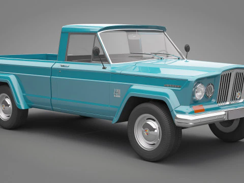 Jeep Gladiator 3D Model