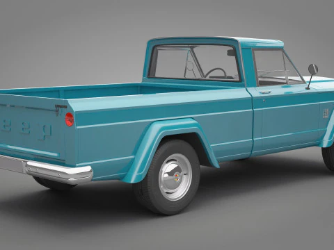 Jeep Gladiator 3D Model