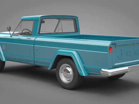 Jeep Gladiator 3D 模型
