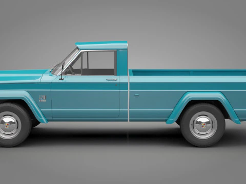 Jeep Gladiator 3D Model