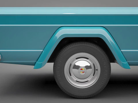 Jeep Gladiator 3D Model