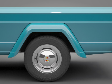 Jeep Gladiator 3D 模型