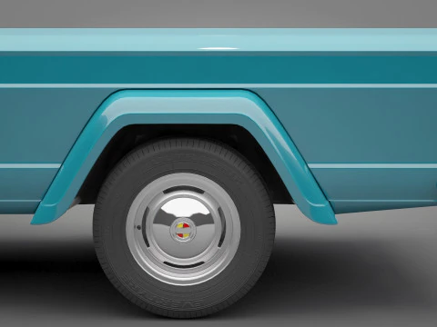 Jeep Gladiator 3D Model