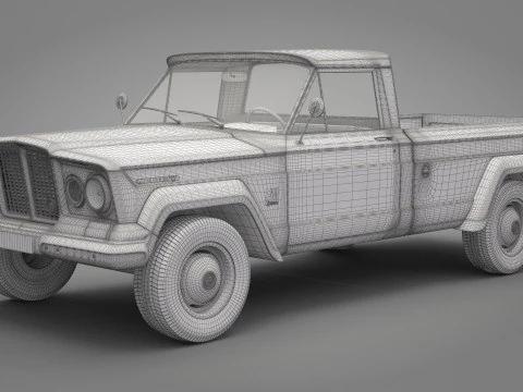 Jeep Gladiator 3D Model