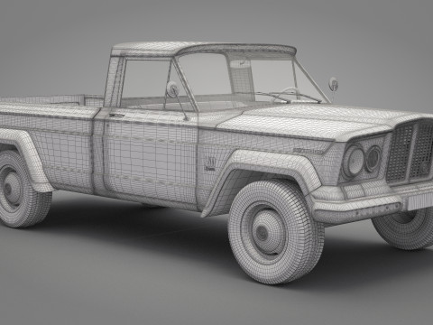 Jeep Gladiator 3D 模型
