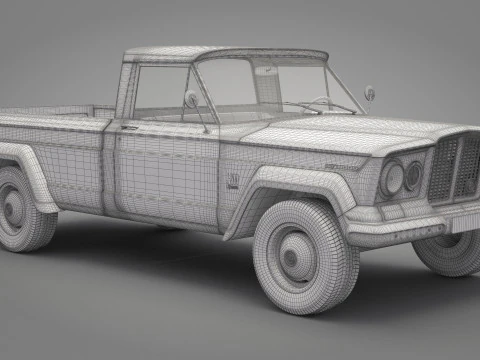 Jeep Gladiator 3D Model