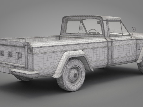 Jeep Gladiator 3D 模型