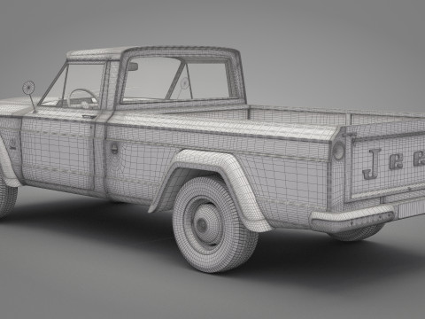 Jeep Gladiator 3D 模型