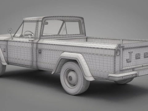 Jeep Gladiator 3D Model