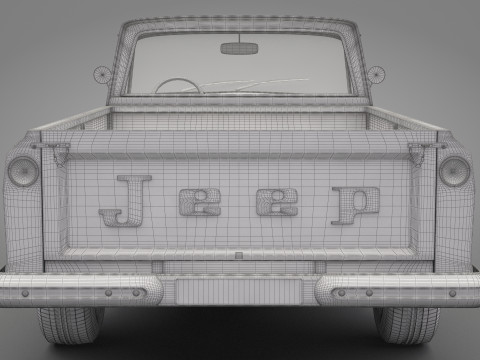 Jeep Gladiator 3D 模型