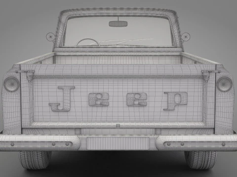 Jeep Gladiator 3D Model