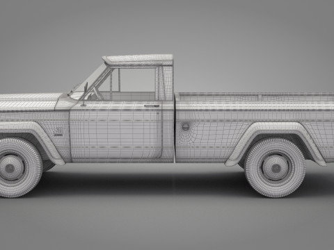 Jeep Gladiator 3D 模型