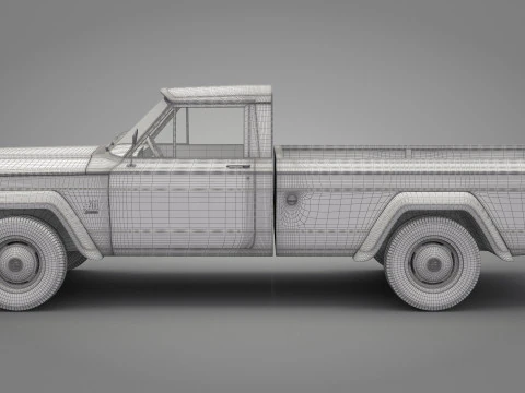Jeep Gladiator 3D Model