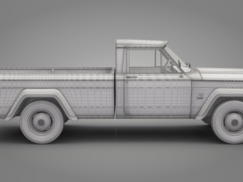 Jeep Gladiator 3D 模型