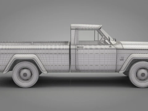 Jeep Gladiator 3D Model