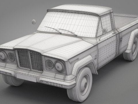 Jeep Gladiator 3D 模型