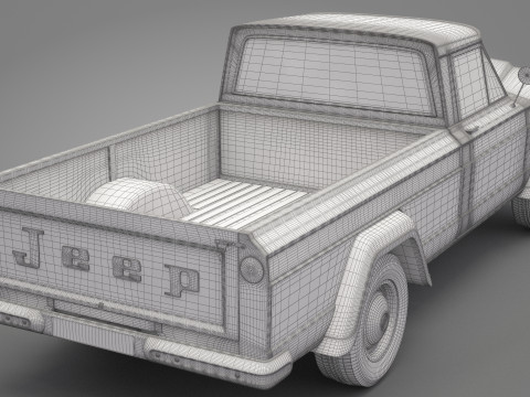 Jeep Gladiator 3D 模型