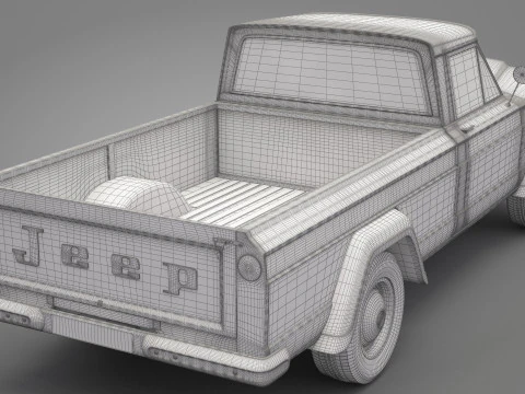Jeep Gladiator 3D Model