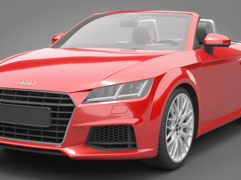 Audi TT Roadster 3D 모델