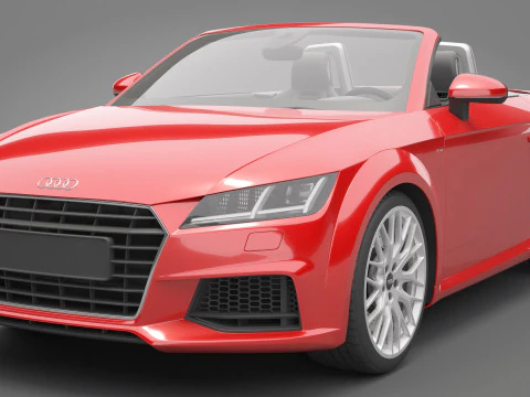 Audi TT Roadster Modelo 3D