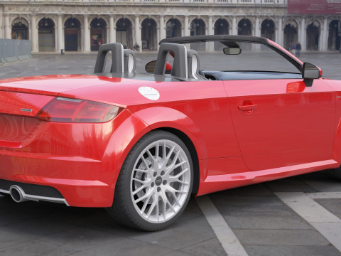 Audi TT Roadster 3D 모델