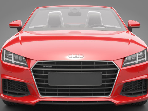 Audi TT Roadster 3D 모델