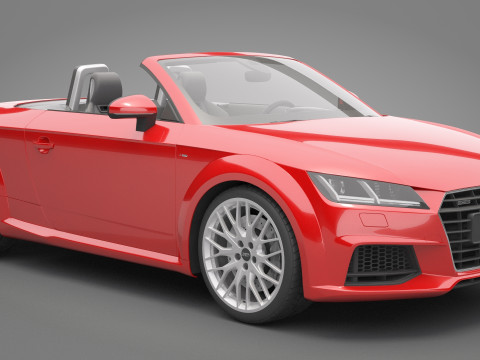 Audi TT Roadster 3D 모델