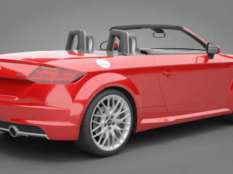 Audi TT Roadster 3D 모델