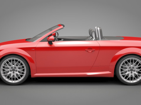 Audi TT Roadster 3D 모델