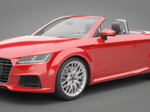 Audi TT Roadster 3D 모델