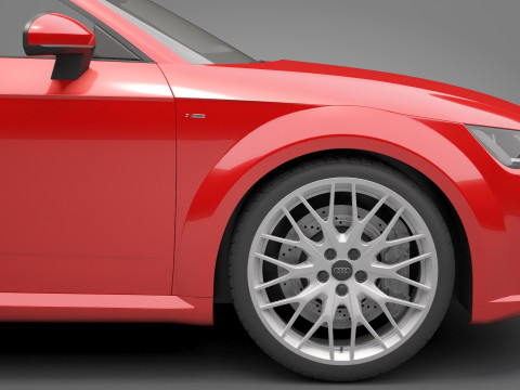 Audi TT Roadster 3D 모델