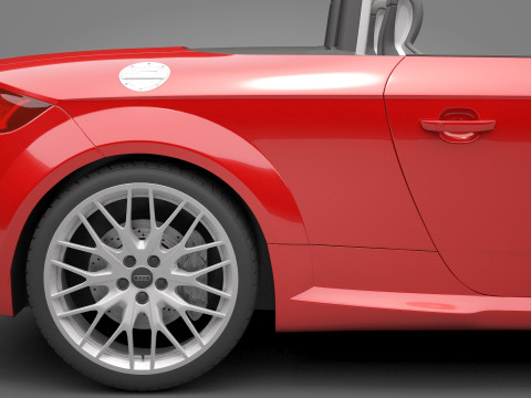 Audi TT Roadster 3D 모델