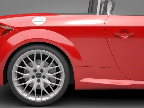 Audi TT Roadster Modelo 3D