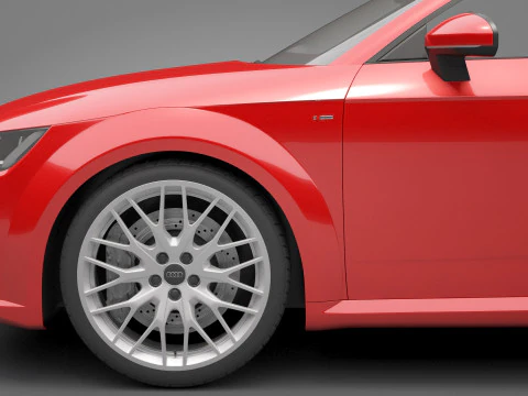 Audi TT Roadster Modelo 3D