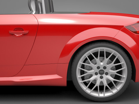 Audi TT Roadster 3D 모델