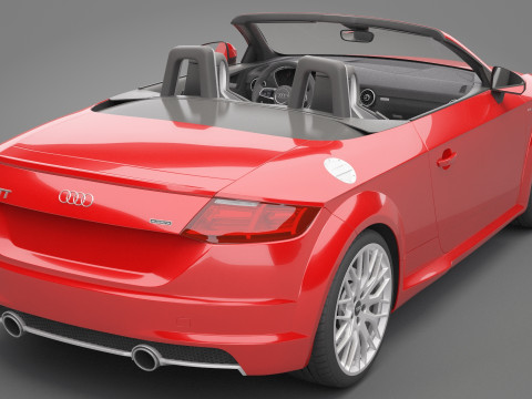 Audi TT Roadster 3D 모델