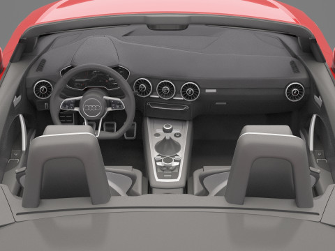 Audi TT Roadster 3D 모델
