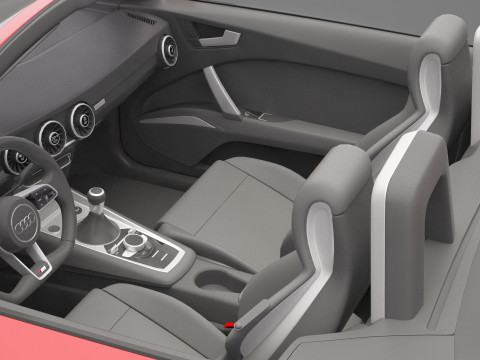 Audi TT Roadster 3D 모델