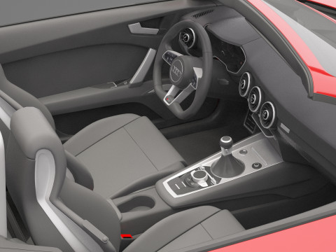 Audi TT Roadster 3D 모델
