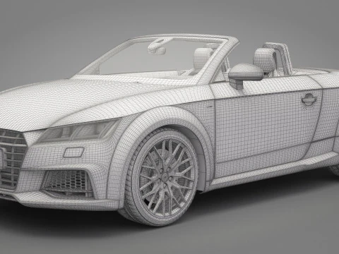 Audi TT Roadster Modelo 3D