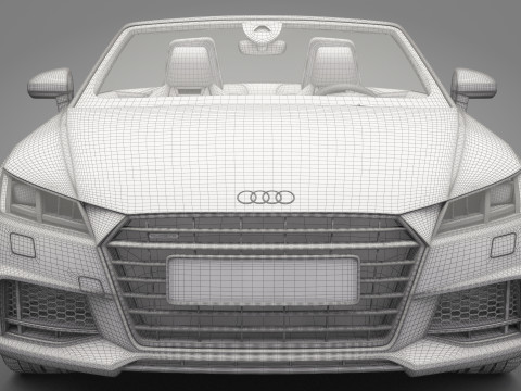 Audi TT Roadster 3D 모델