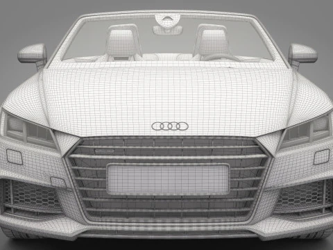 Audi TT Roadster Modelo 3D