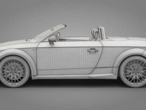Audi TT Roadster 3D 모델