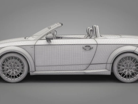 Audi TT Roadster Modelo 3D
