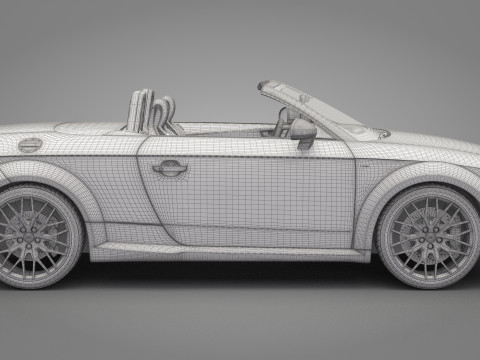 Audi TT Roadster 3D 모델